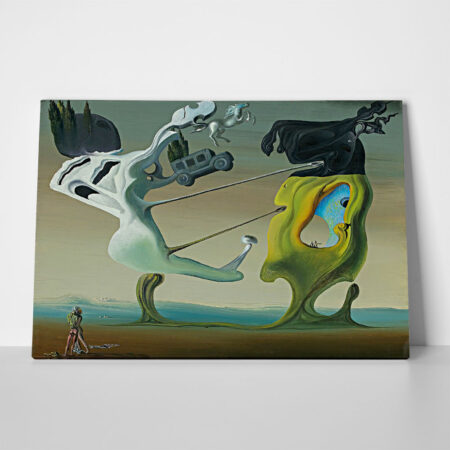 Πινακας σε καμβά DALI - HOUSE FOR EROTOMANIAC - Salvador Dali