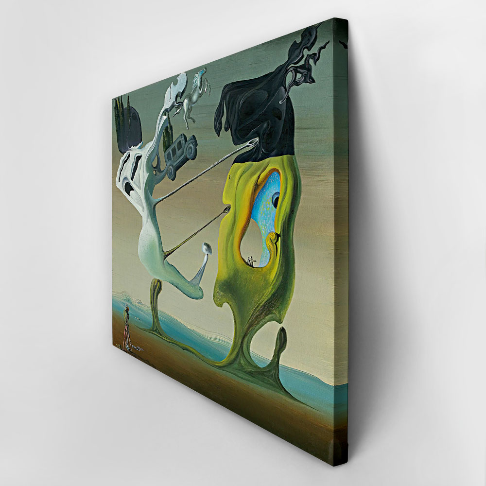 Πινακας σε καμβά DALI - HOUSE FOR EROTOMANIAC