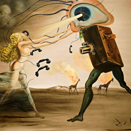Πινακας σε καμβά DALI - MODERN RHAPSODY - Salvador Dali Sticky 5