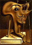 Πινακας σε καμβά DALI - SELF PORTRAIT WITH FRIED BACON