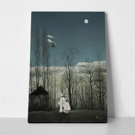 Πινακας σε καμβά HENRI ROUSSEAU - A CARNIVAL EVENING - Henri Rousseau