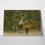 Πινακας σε καμβά HENRI ROUSSEAU - BANANA HARVEST