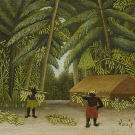Πινακας σε καμβά HENRI ROUSSEAU - BANANA HARVEST - Henri Rousseau Sticky 5