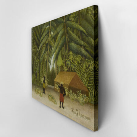 Πινακας σε καμβά HENRI ROUSSEAU - BANANA HARVEST - Henri Rousseau Sticky 2