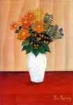 Πινακας σε καμβά HENRI ROUSSEAU - BOUQUET OF FLOWERS 1910