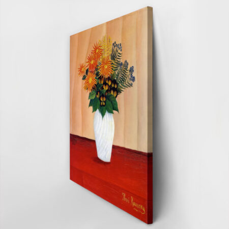Πινακας σε καμβά HENRI ROUSSEAU - BOUQUET OF FLOWERS 1910 - Henri Rousseau Sticky 2