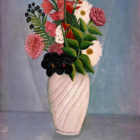 Πινακας σε καμβά HENRI ROUSSEAU - BOUQUET OF FLOWERS 2 - Henri Rousseau Sticky 5