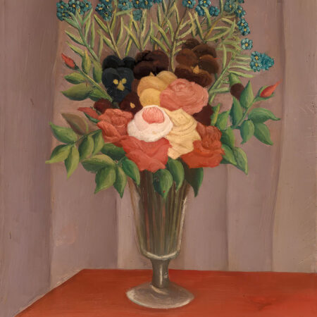 Πινακας σε καμβά HENRI ROUSSEAU - BOUQUET OF FLOWERS 3 - Henri Rousseau Sticky 5