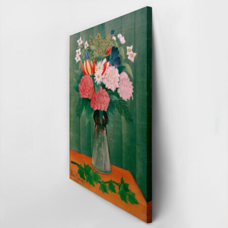 Πινακας σε καμβά HENRI ROUSSEAU - FLOWERS IN A VASE - Henri Rousseau Sticky 2