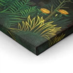 Πινακας σε καμβά HENRI ROUSSEAU - JUNGLE WITH TIGER