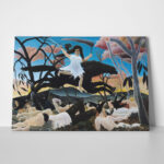 Πινακας σε καμβά HENRI ROUSSEAU - LA GUERRE