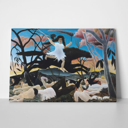 Πινακας σε καμβά HENRI ROUSSEAU - LA GUERRE - Henri Rousseau