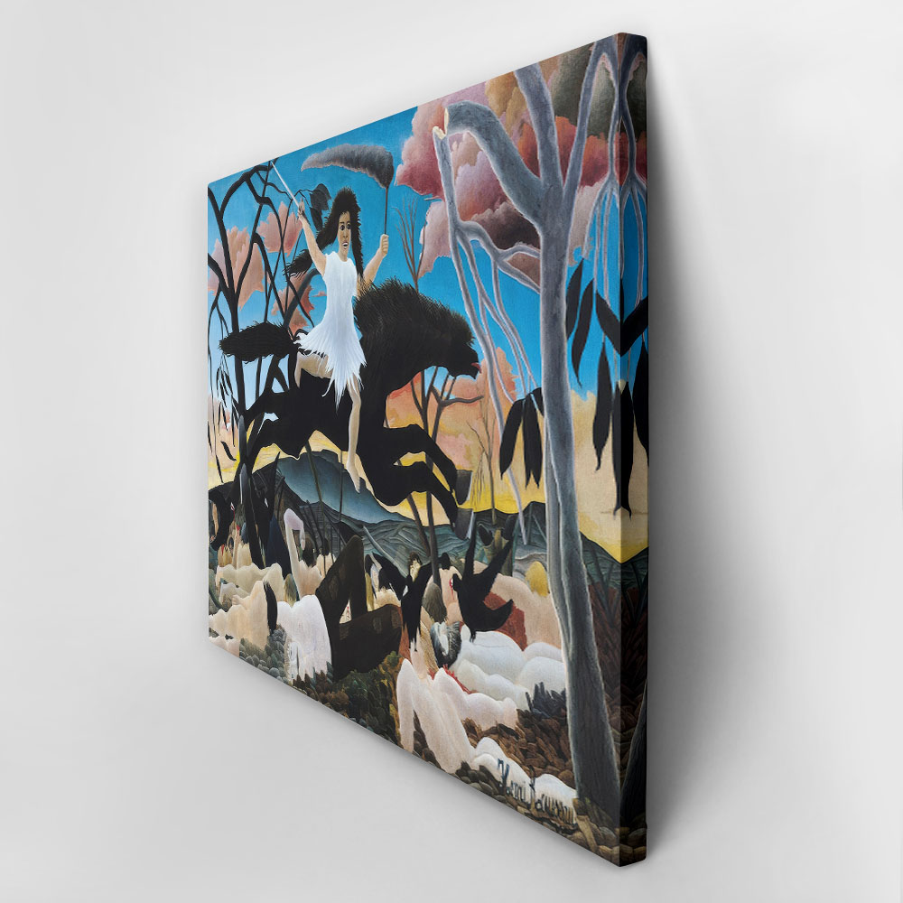 Πινακας σε καμβά HENRI ROUSSEAU - LA GUERRE
