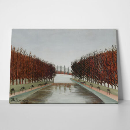 Πινακας σε καμβά HENRI ROUSSEAU - LE CANAL - Henri Rousseau
