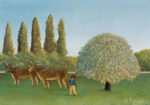 Πινακας σε καμβά HENRI ROUSSEAU - MEADOWLAND