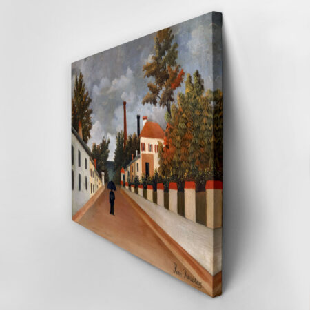 Πινακας σε καμβά HENRI ROUSSEAU - OUTSKIRTS OF PARIS - Henri Rousseau Sticky 2