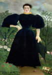 Πινακας σε καμβά HENRI ROUSSEAU - PORTRAIT OF A WOMAN