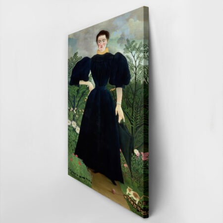 Πινακας σε καμβά HENRI ROUSSEAU - PORTRAIT OF A WOMAN - Henri Rousseau Sticky 2