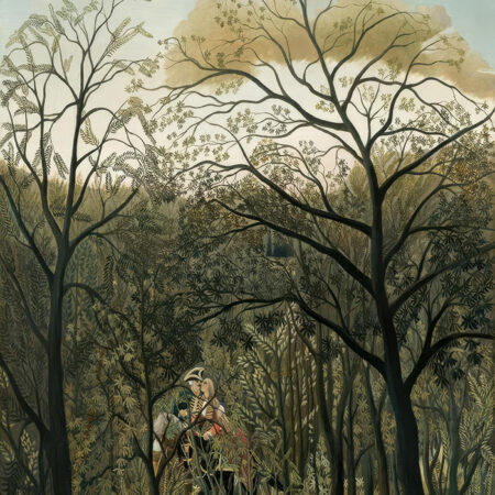 Πινακας σε καμβά HENRI ROUSSEAU - RENDEZVOUS IN THE FOREST - Henri Rousseau Sticky 5