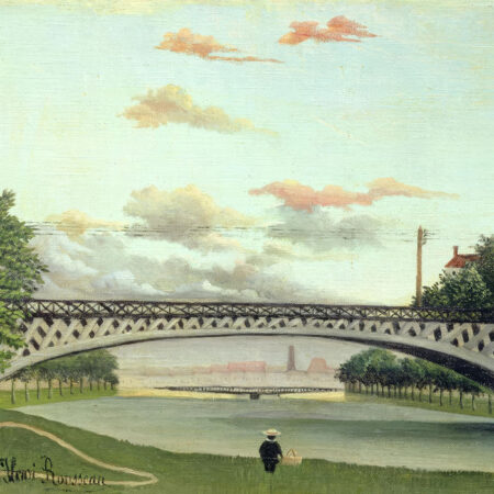 Πινακας σε καμβά HENRI ROUSSEAU - THE BRIDGE AT CHARENTON - Henri Rousseau Sticky 5