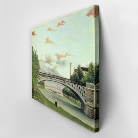 Πινακας σε καμβά HENRI ROUSSEAU - THE BRIDGE AT CHARENTON - Henri Rousseau Sticky 2