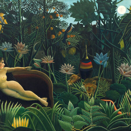Πινακας σε καμβά HENRI ROUSSEAU - THE DREAM - Henri Rousseau Sticky 5