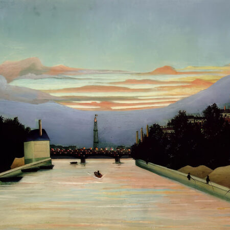 Πινακας σε καμβά HENRI ROUSSEAU - THE EIFFEL TOWER - Henri Rousseau Sticky 5