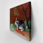 Πινακας σε καμβά HENRI ROUSSEAU - THE RABBIT'S MEAL