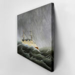 Πινακας σε καμβά HENRI ROUSSEAU - THE SHIP IN THE TEMPEST