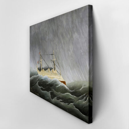 Πινακας σε καμβά HENRI ROUSSEAU - THE SHIP IN THE TEMPEST - Henri Rousseau Sticky 2
