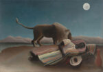 Πινακας σε καμβά HENRI ROUSSEAU - THE SLEEPING GYPSY