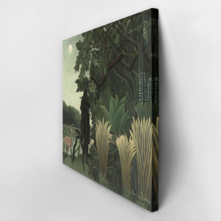 Πίνακας σε καμβά HENRI ROUSSEAU - THE SNAKE CHARMER - Henri Rousseau Sticky 2
