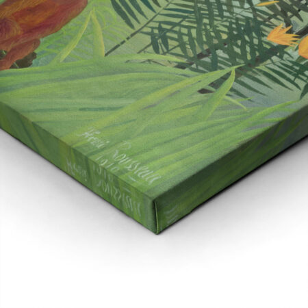 Πινακας σε καμβά HENRI ROUSSEAU - TROPICAL FOREST WITH MONKEYS - Henri Rousseau Sticky 1
