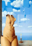 Πινακας σε καμβά MAGRITTE - DELUSIONS OF GRANDEUR_