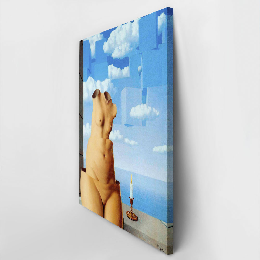 Πινακας σε καμβά MAGRITTE - DELUSIONS OF GRANDEUR_