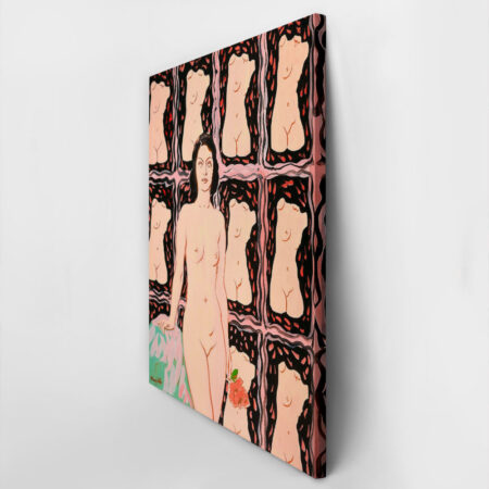 Πινακας σε καμβά MAGRITTE - LOLA DE VALENCE - Magritte Rene Sticky 2