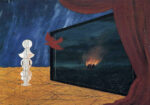 Πινακας σε καμβά MAGRITTE - NOCTURNE