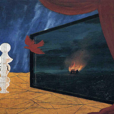 Πινακας σε καμβά MAGRITTE - NOCTURNE - Magritte Rene Sticky 5