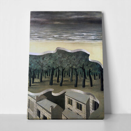 Πινακας σε καμβά MAGRITTE - POPULAR PANORAMA - Magritte Rene