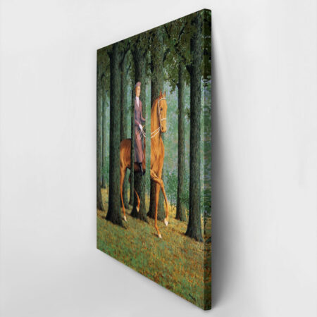 Πινακας σε καμβά MAGRITTE - THE BLACK SIGNATURE - Magritte Rene Sticky 2