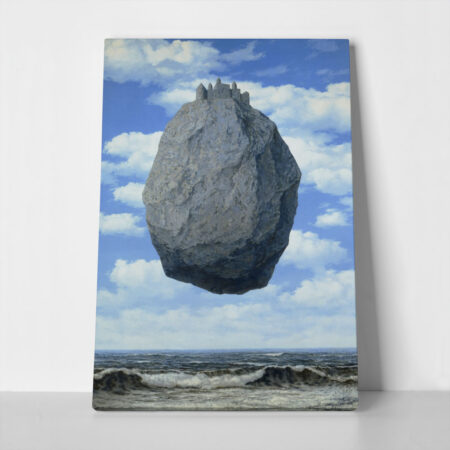 Πινακας σε καμβά MAGRITTE - THE CASTLE OF THE PYRENEES
