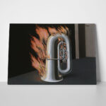 Πινακας σε καμβά MAGRITTE - THE DISCOVERY OF FIRE