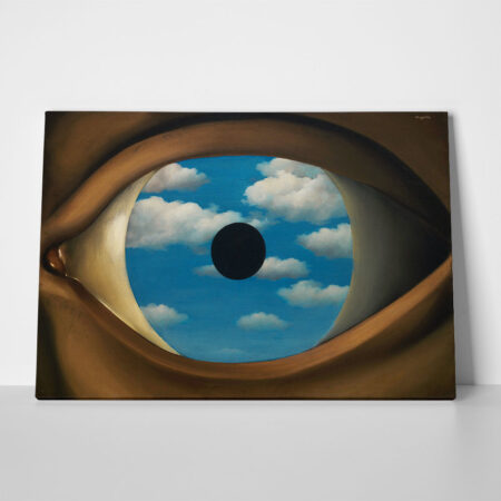 Πινακας σε καμβά MAGRITTE - THE FALSE MIRROR