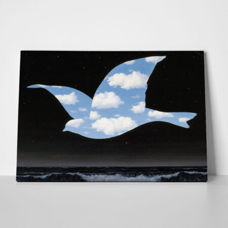 Πινακας σε καμβά MAGRITTE - THE KISS