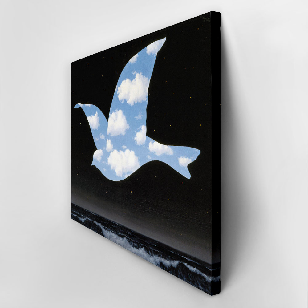 Πινακας σε καμβά MAGRITTE - THE KISS