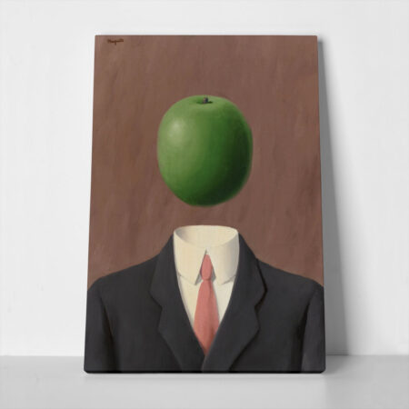 Πινακας σε καμβά MAGRITTE - THE LISTENING ROOM