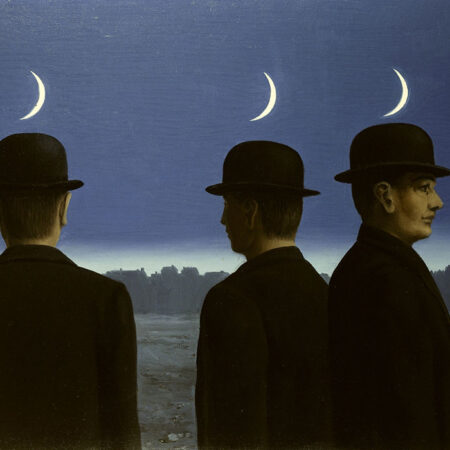 Πινακας σε καμβά MAGRITTE - THE MYSTERIES OF THE HORIZON - Magritte Rene Sticky 5
