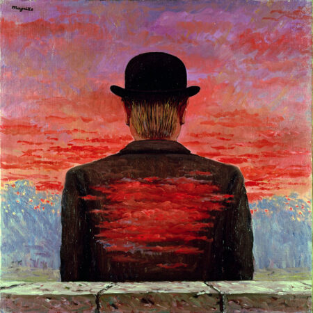 Πίνακας σε καμβά MAGRITTE - THE POET RECOMPENSED 1956 - Magritte Rene Sticky 5