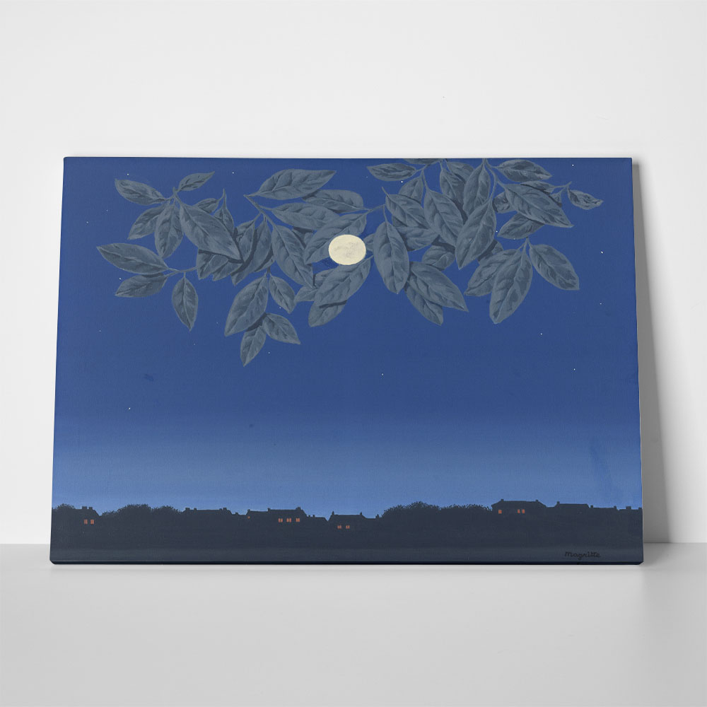Πινακας σε καμβά MAGRITTE - THE WHITE PAGE