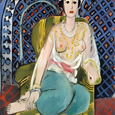 Πινακας σε καμβά MATISSE - SEATED ODALISQUE - Henri Matisse Sticky 5